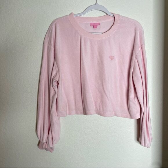 Stoney Clover x Target Pink Cropped Sweatshirt Size X-Large - Picture 1 of 4